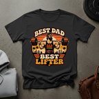 Best Dad Weightlifting T-Shirt