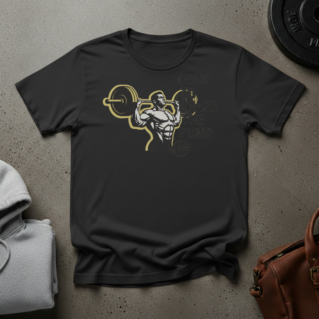 Born to Chase the Pump Gym T-Shirt