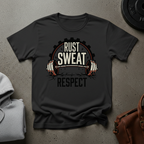 Rust Sweat Respect Gym T-Shirt
