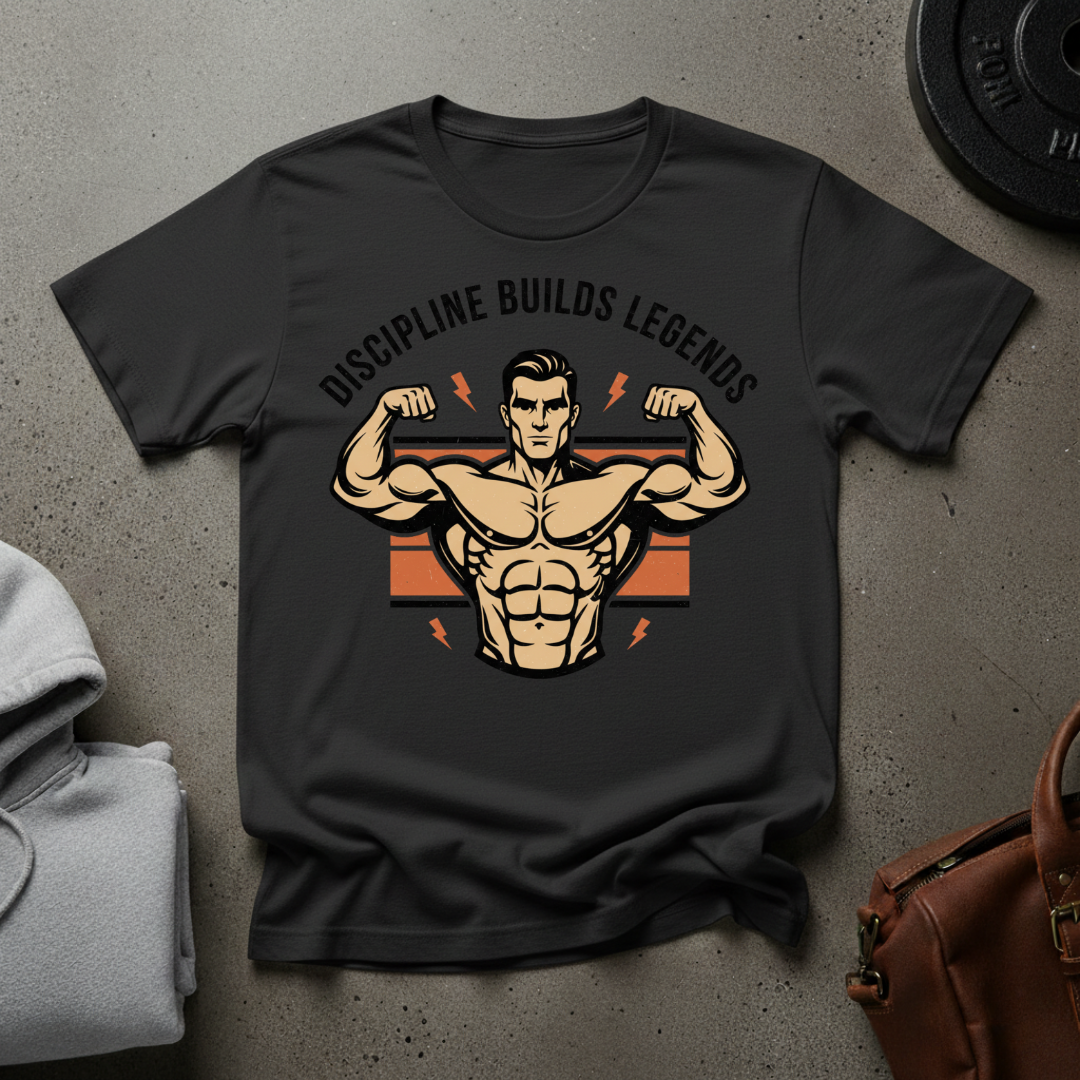Discipline Builds Legends T-Shirt