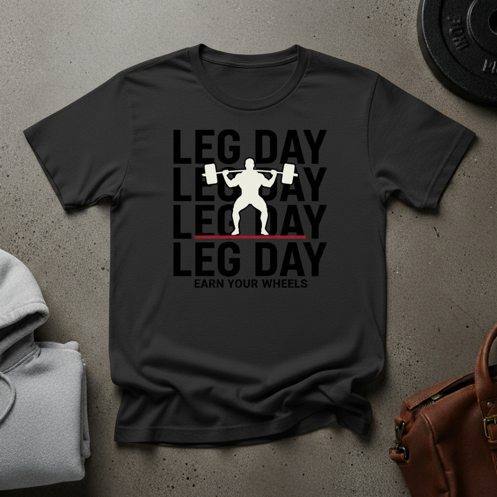 Earn Your Wheels Gym T-Shirt