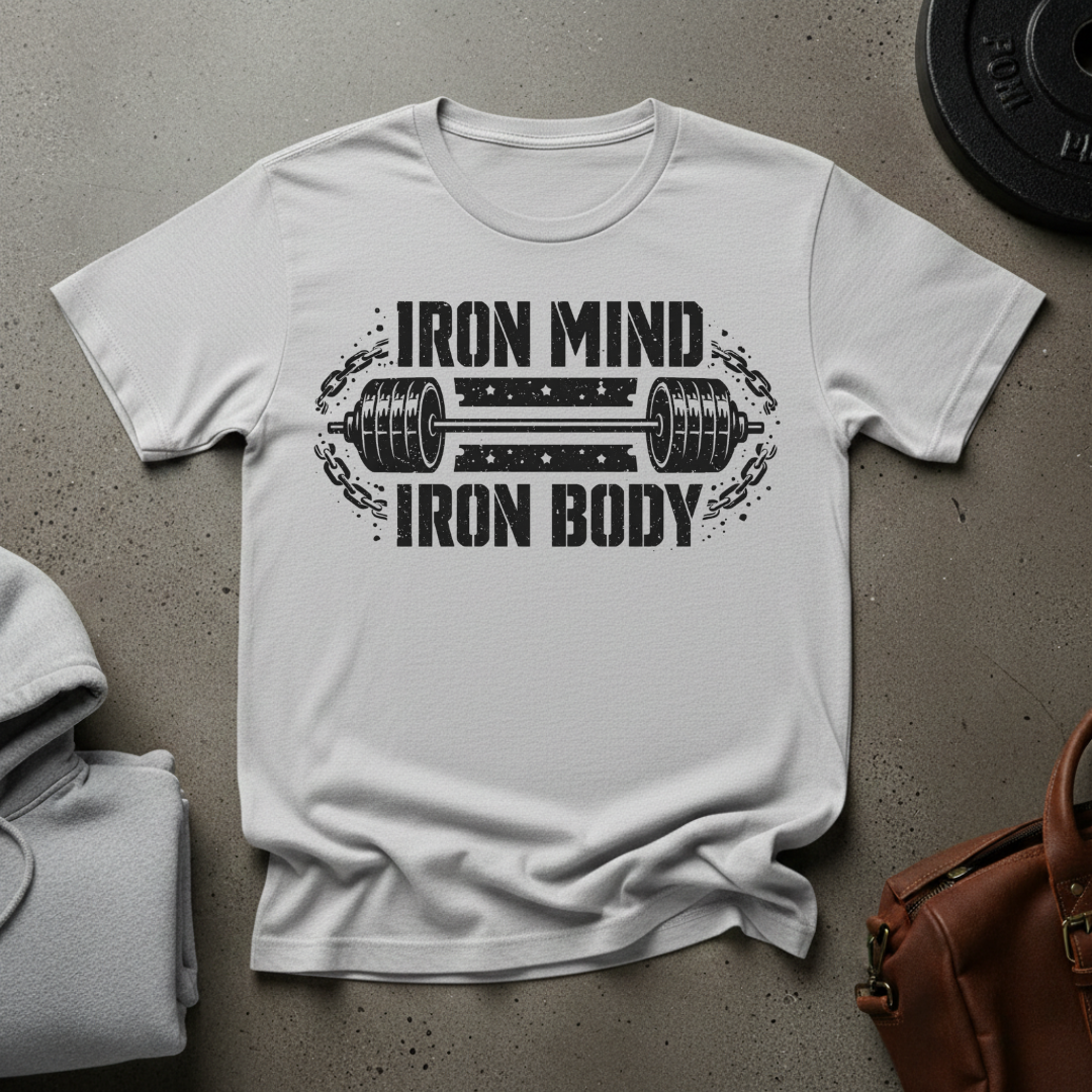 Iron Mind Iron Body Gym T-Shirt