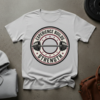 Experience Builds Strength Gym T-Shirt