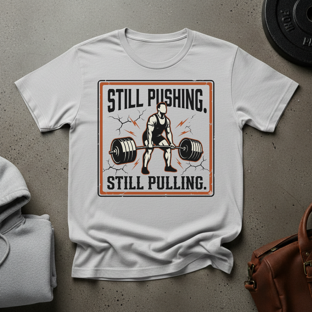 Still Pushing. Still Pulling T-Shirt
