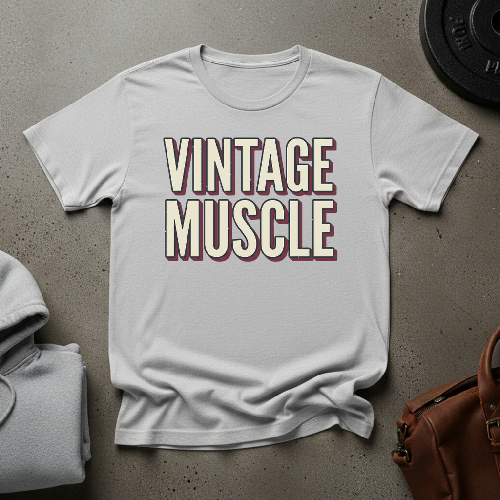 Vintage Muscle Gym T-Shirt