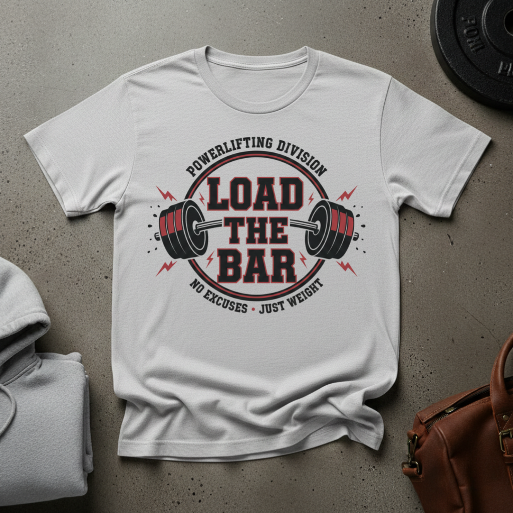 Load the Bar Gym T-Shirt