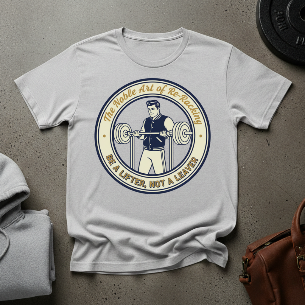The Noble Art of Re-Racking T-Shirt