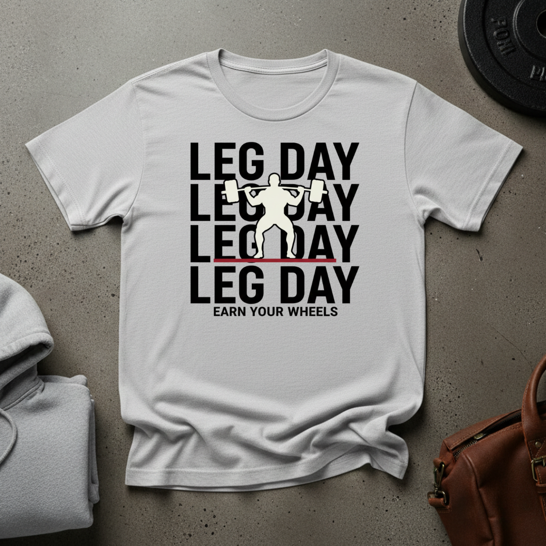 Earn Your Wheels Gym T-Shirt