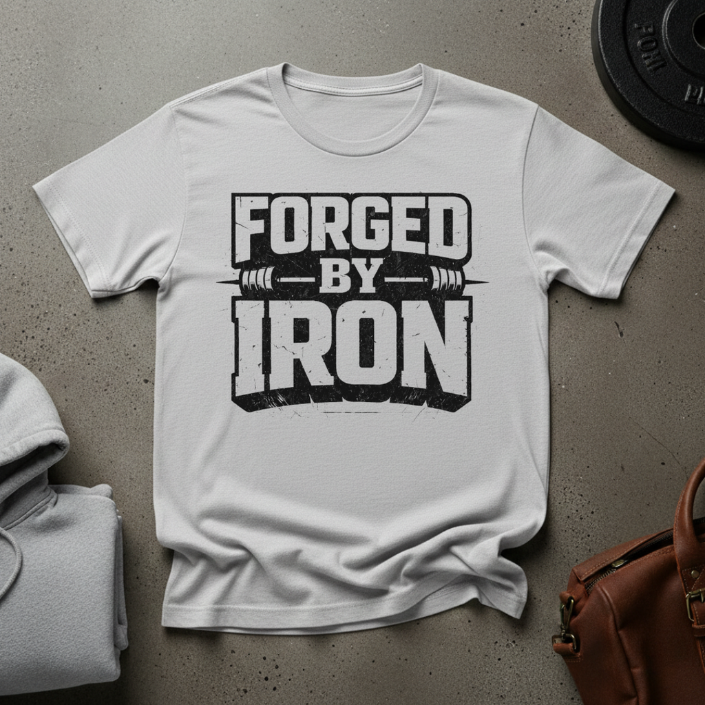 Forged by Iron Gym T-Shirt