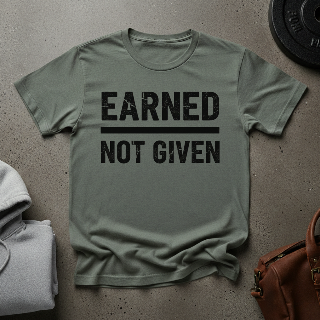 Earned Not Given T-Shirt