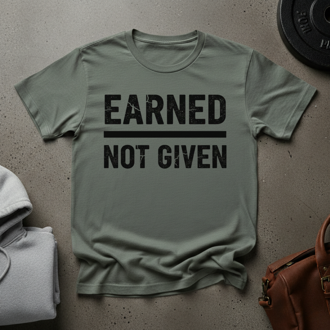 Earned Not Given T-Shirt