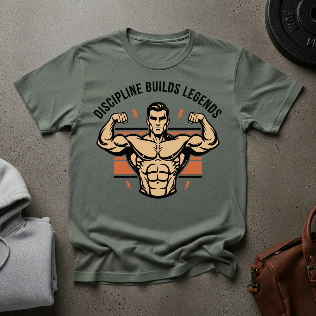 Discipline Builds Legends T-Shirt