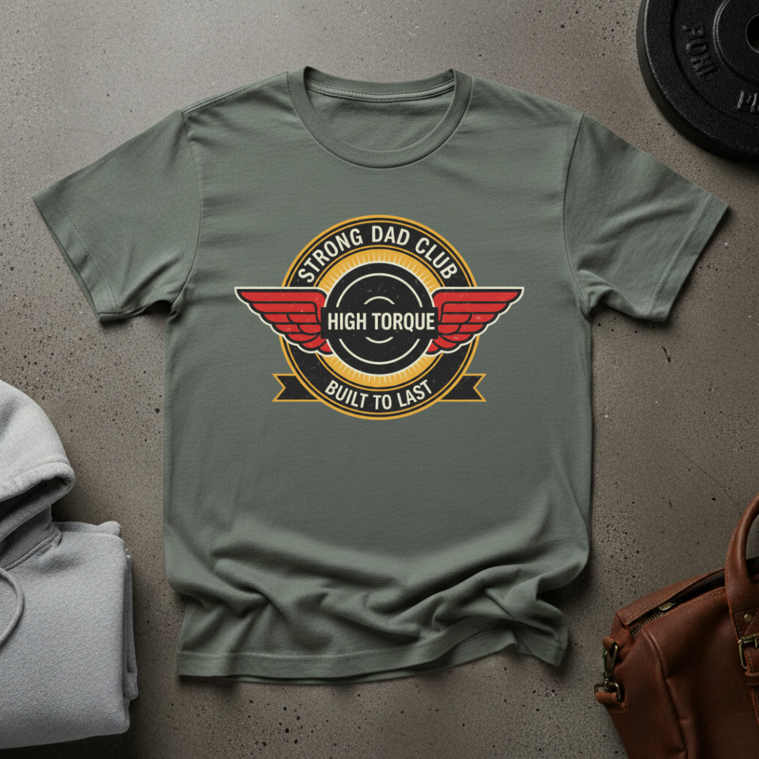 Strong Dad Gym T-Shirt