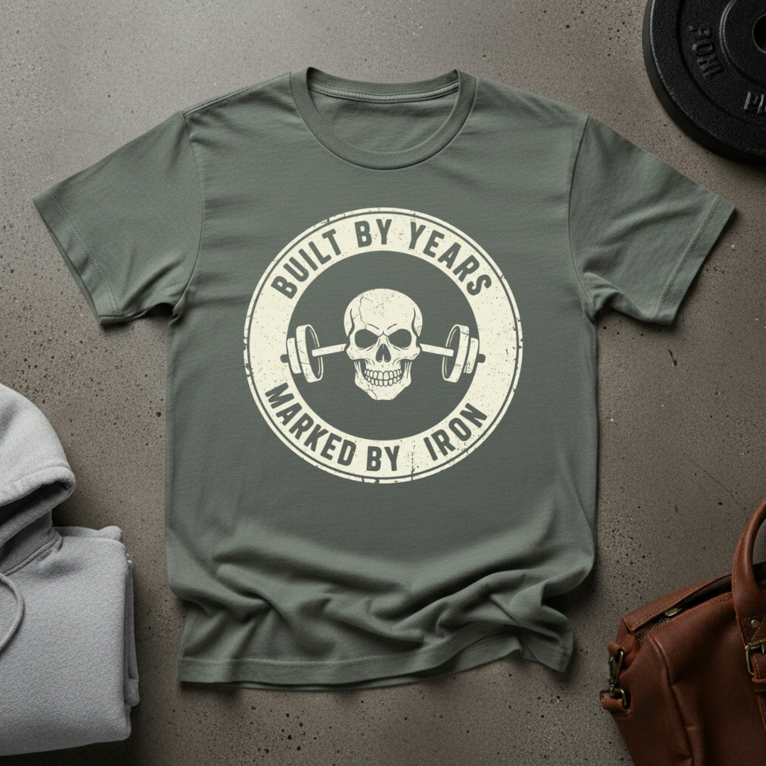Built by Years Marked by Iron T-Shirt