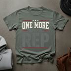 One More Rep Barbell T-Shirt