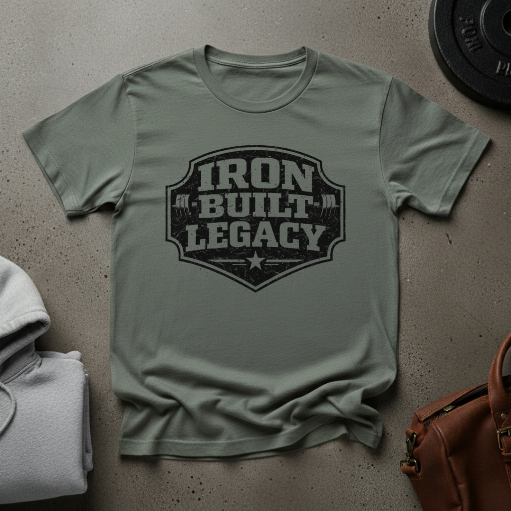Iron Built Legacy Gym T-Shirt