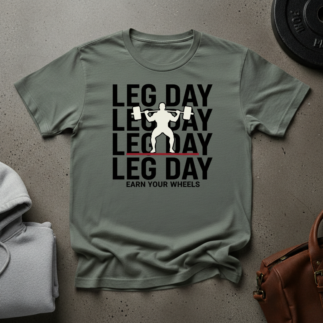Earn Your Wheels Gym T-Shirt