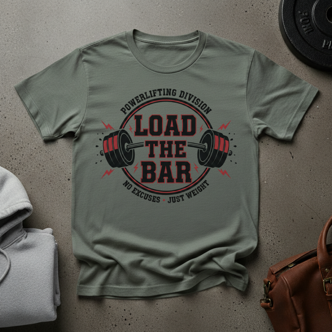 Load the Bar Gym T-Shirt