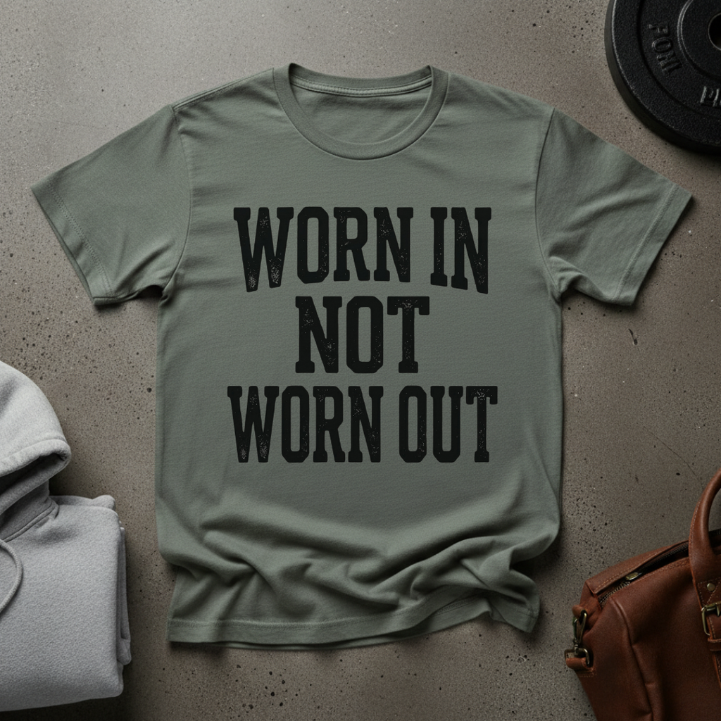 Worn In Not Worn Out Gym T-Shirt