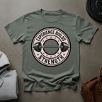 Experience Builds Strength Gym T-Shirt