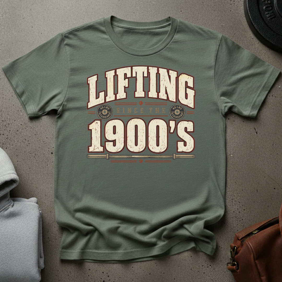 Lifting Since the 1900's Gym T-Shirt