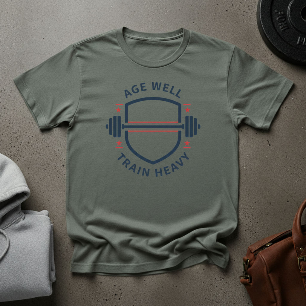 Age Well Train Heavy Gym T-Shirt