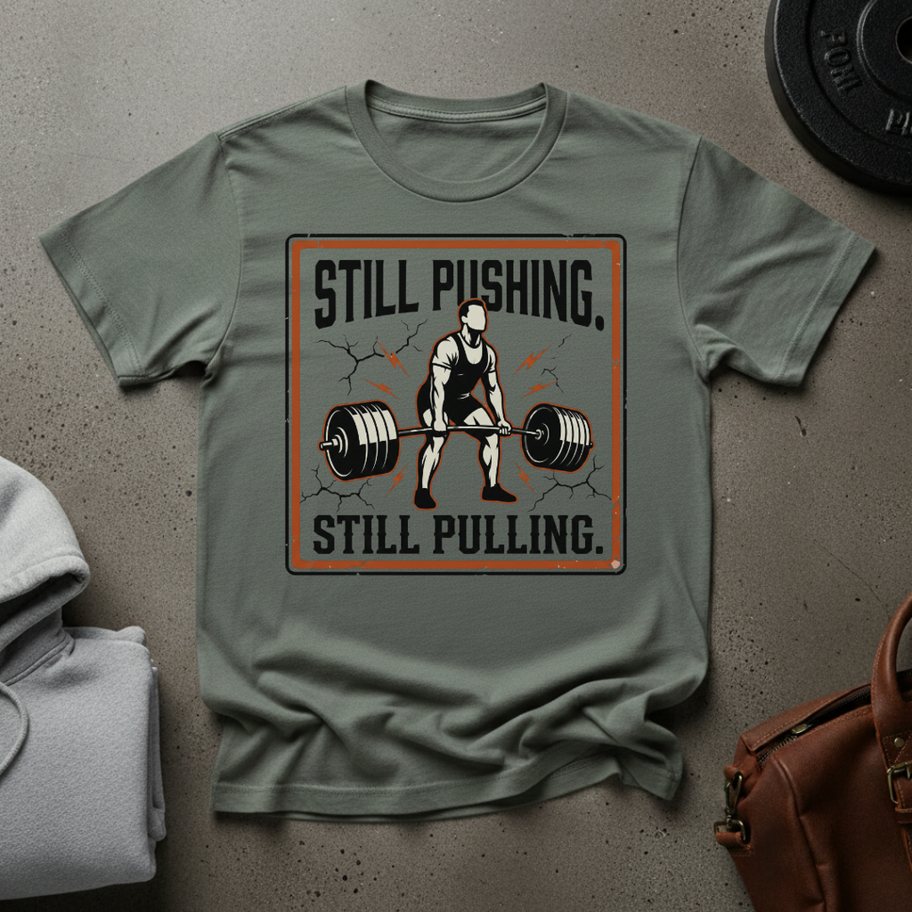 Still Pushing. Still Pulling T-Shirt