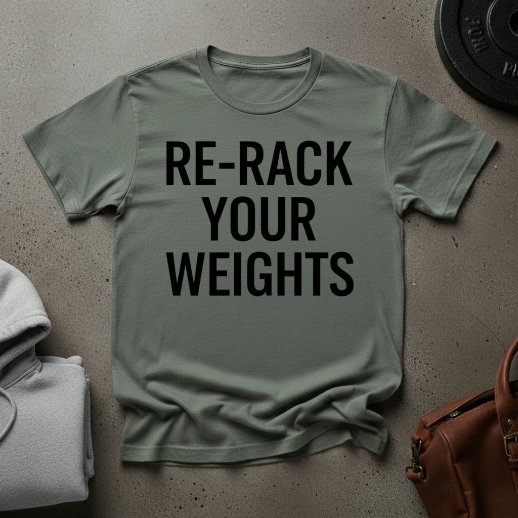 Re-Rack Your Weights T-Shirt