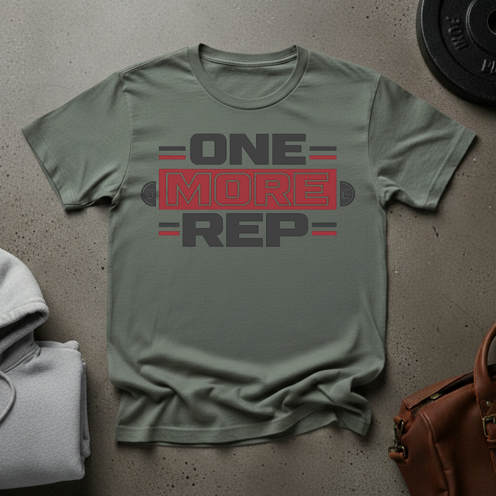 One More Rep Gym T-Shirt