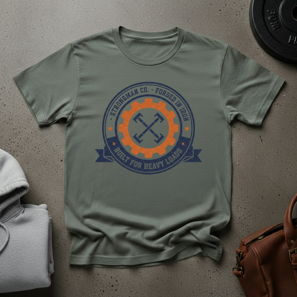 Built for Heavy Loads Gym T-Shirt