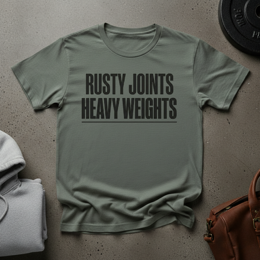 Rusty Joints Heavy Weights T-Shirt 4XL-5XL