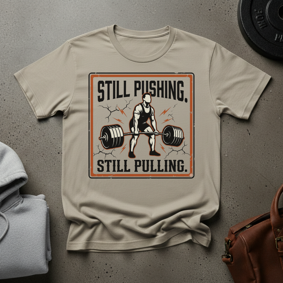 Still Pushing. Still Pulling T-Shirt