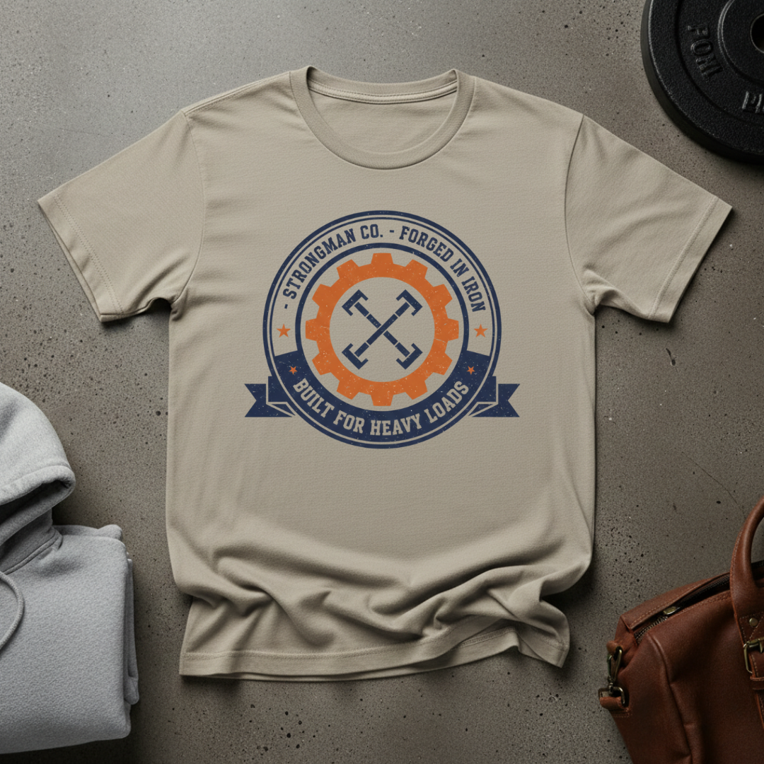 Built for Heavy Loads Gym T-Shirt