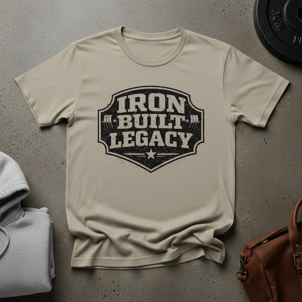 Iron Built Legacy Gym T-Shirt
