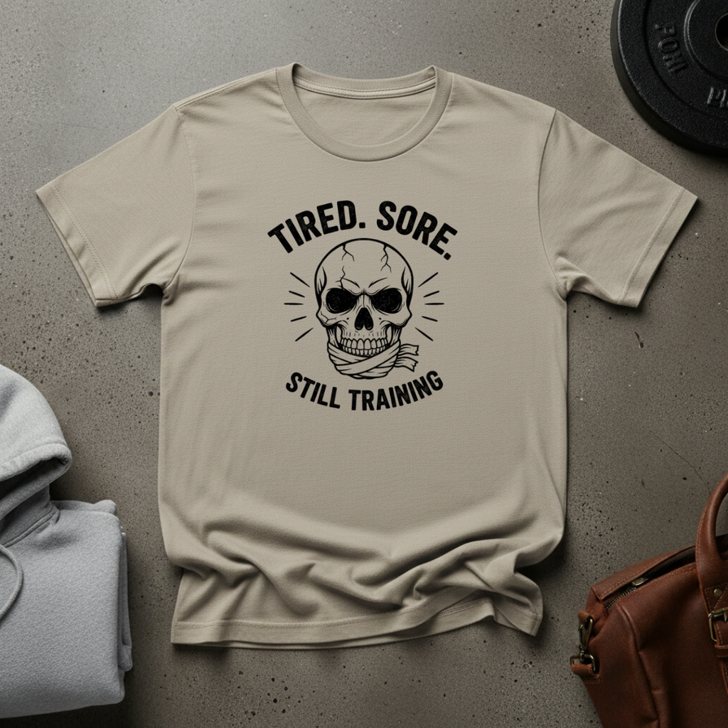 Tired. Sore. Still Training T-Shirt