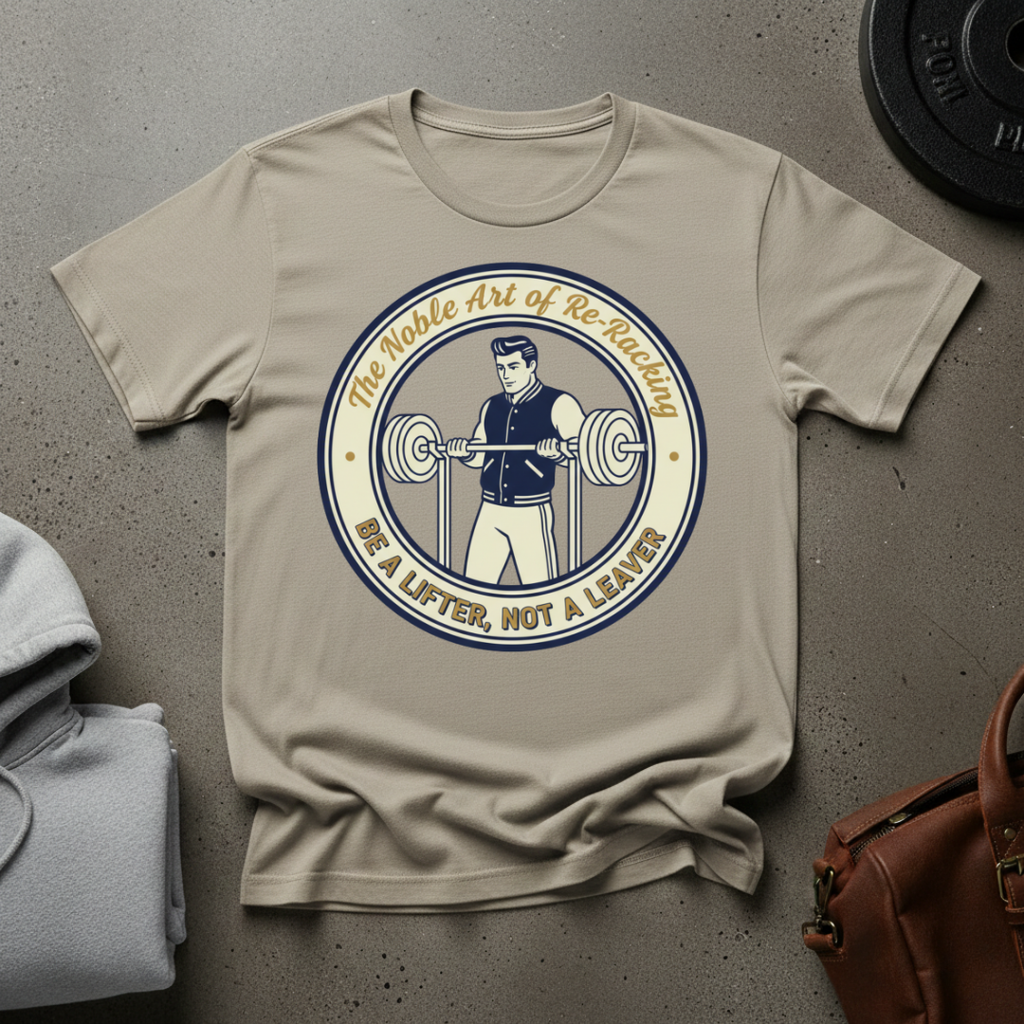 The Noble Art of Re-Racking T-Shirt