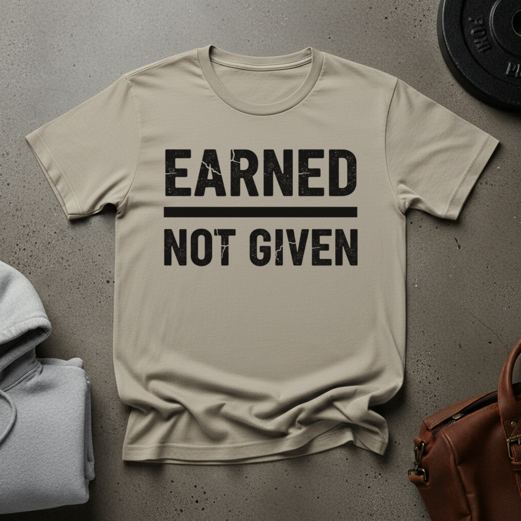 Earned Not Given T-Shirt
