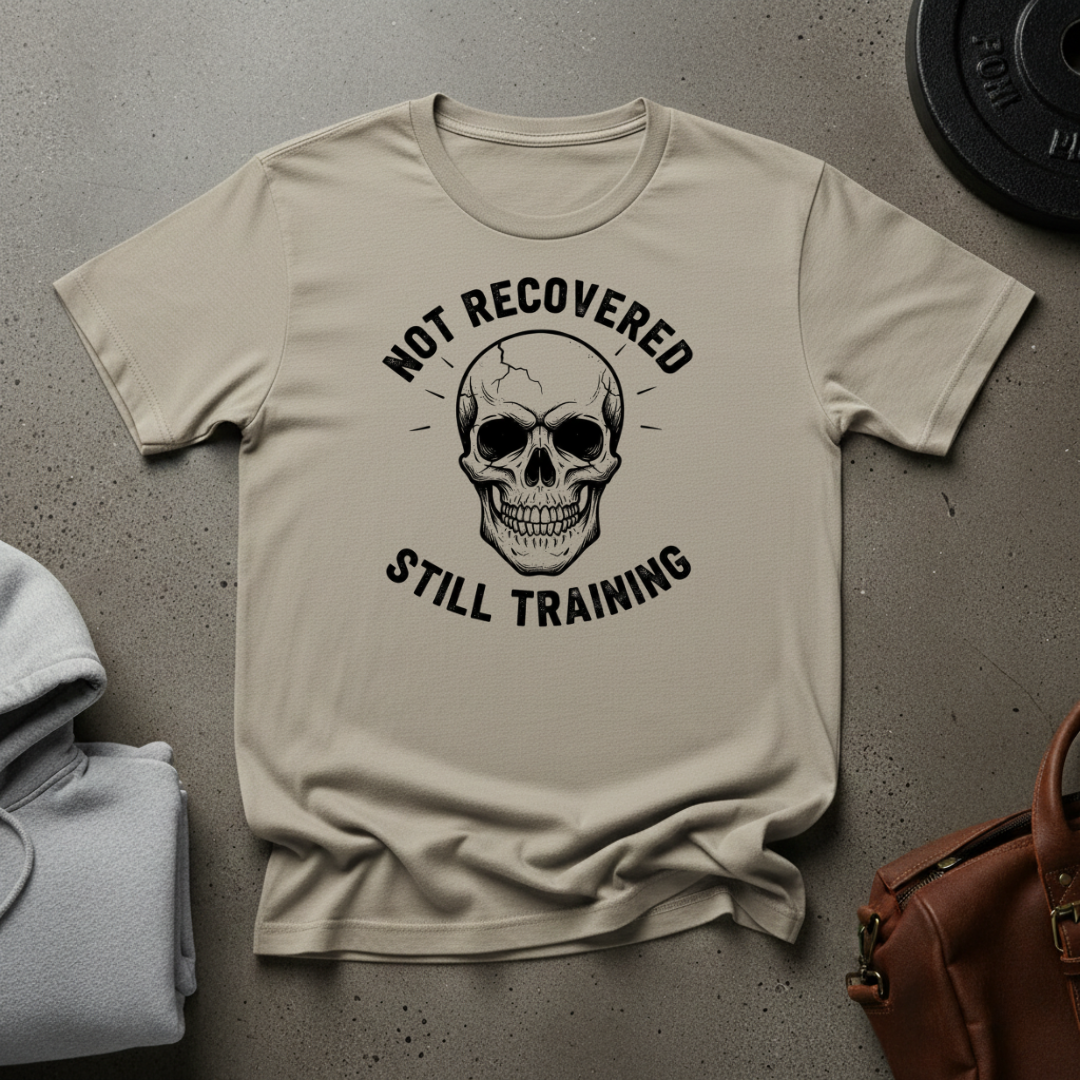 Not Recovered Still Training T-Shirt