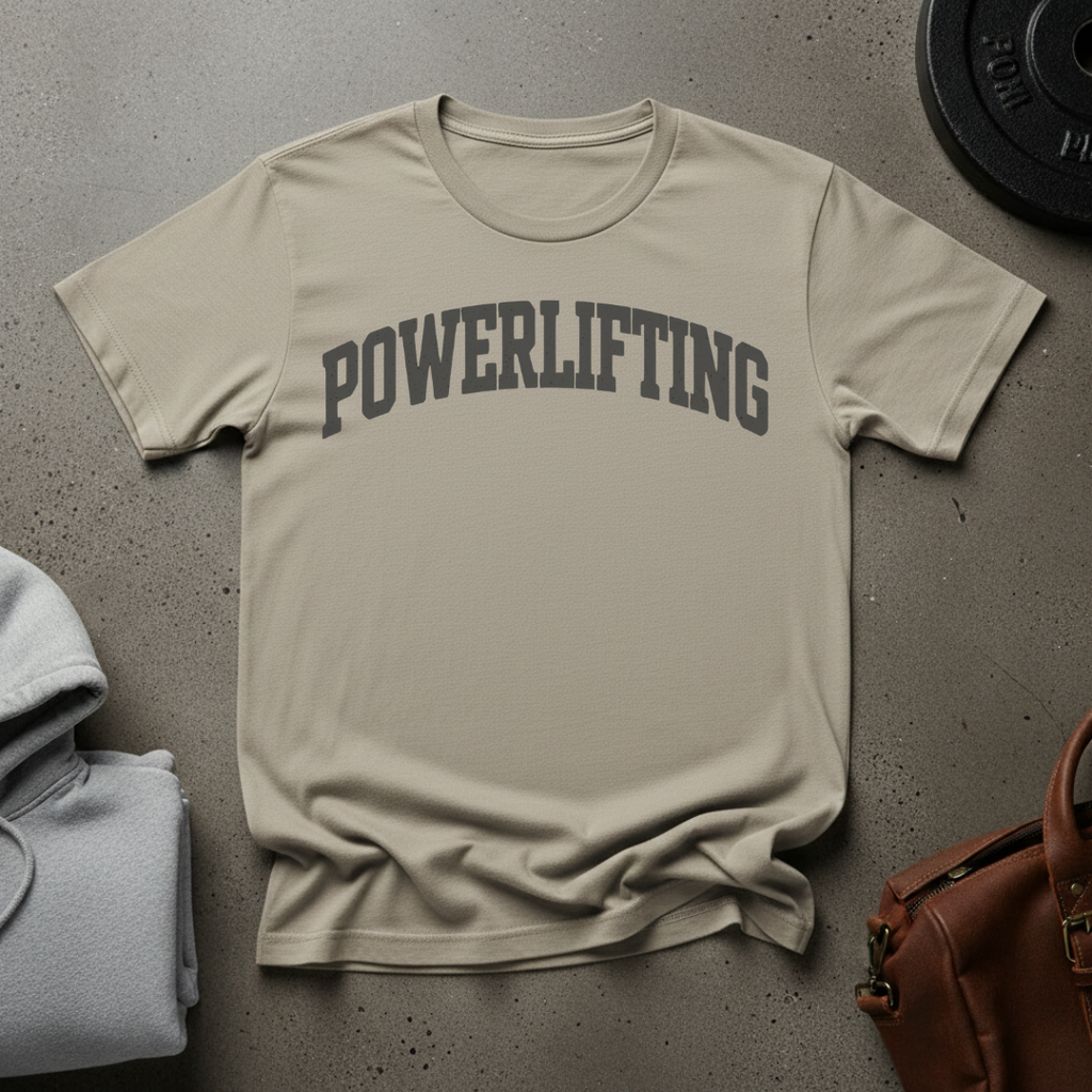 Powerlifting Training T-Shirt