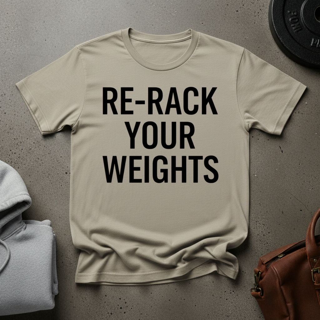 Re-Rack Your Weights T-Shirt