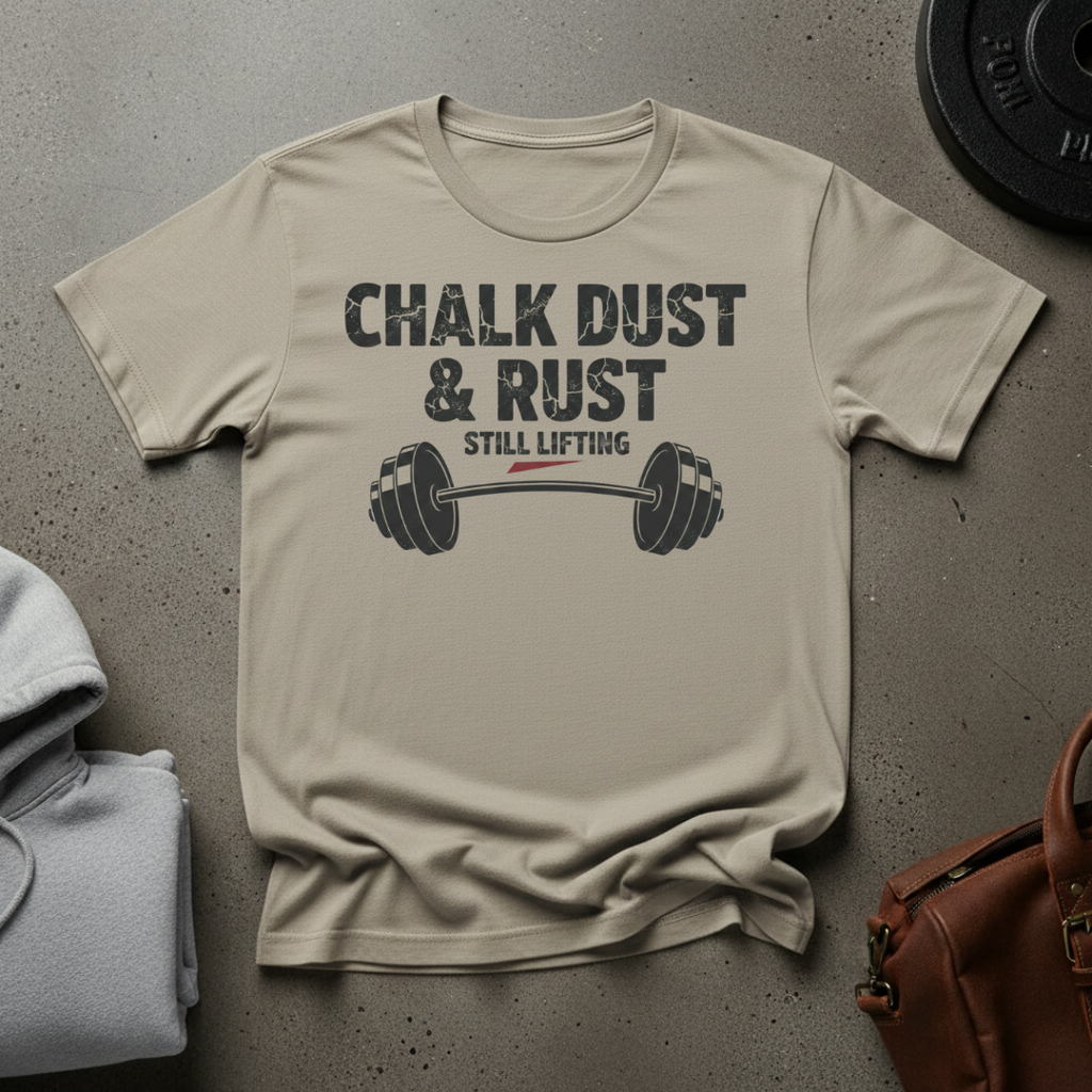 Chalk Dust & Rust T-Shirt 4XL-5XL