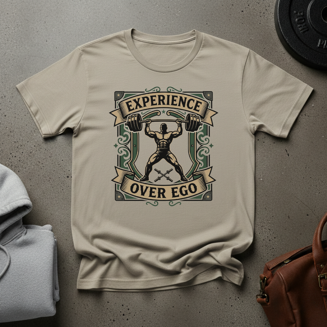Experience Over Ego T-Shirt 4XL-5XL