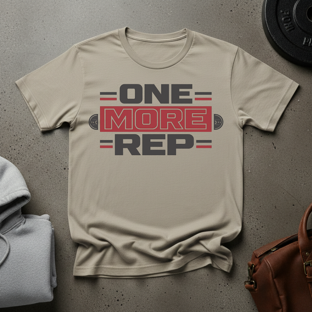 One More Rep Gym T-Shirt