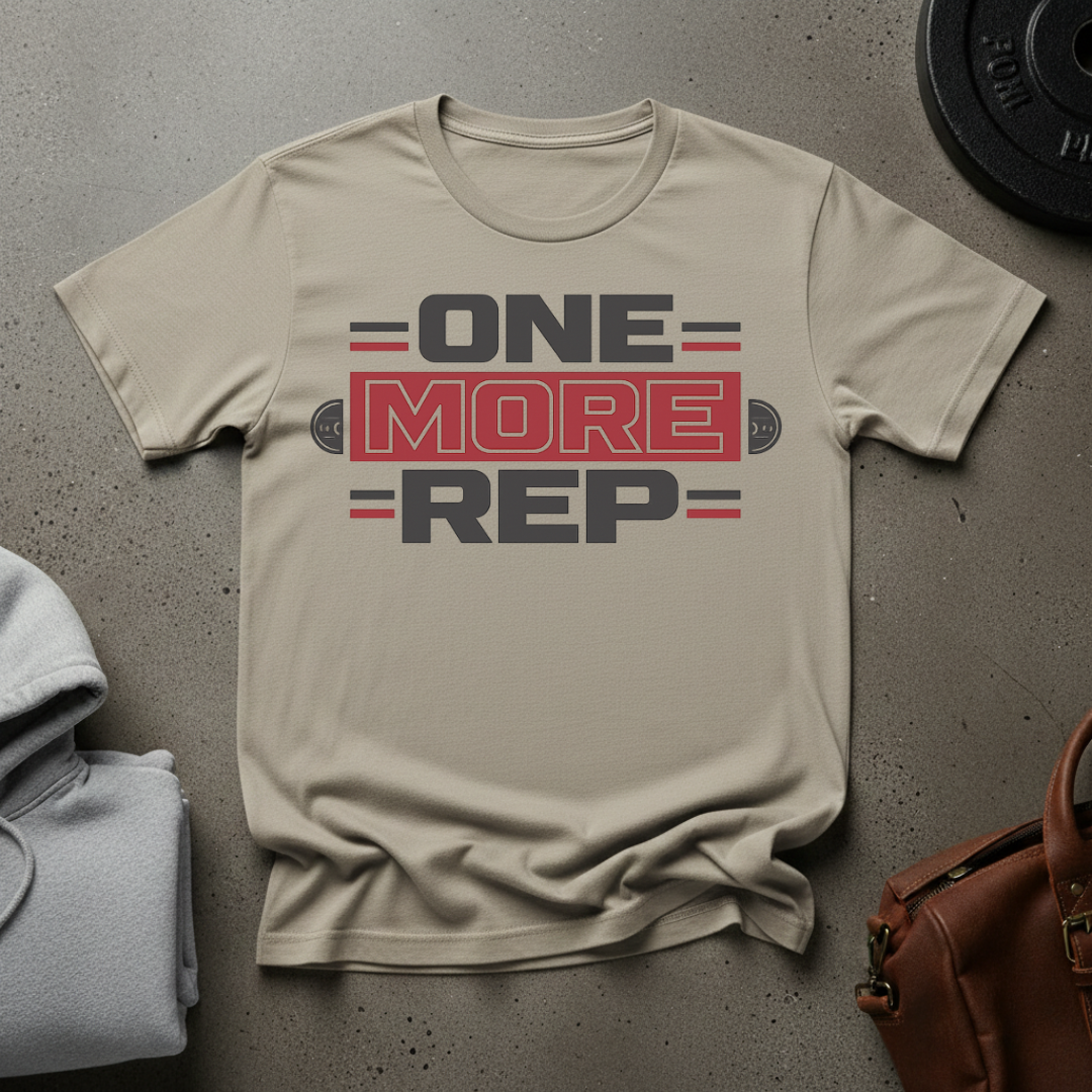 One More Rep Gym T-Shirt
