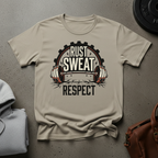 Rust Sweat Respect Gym T-Shirt