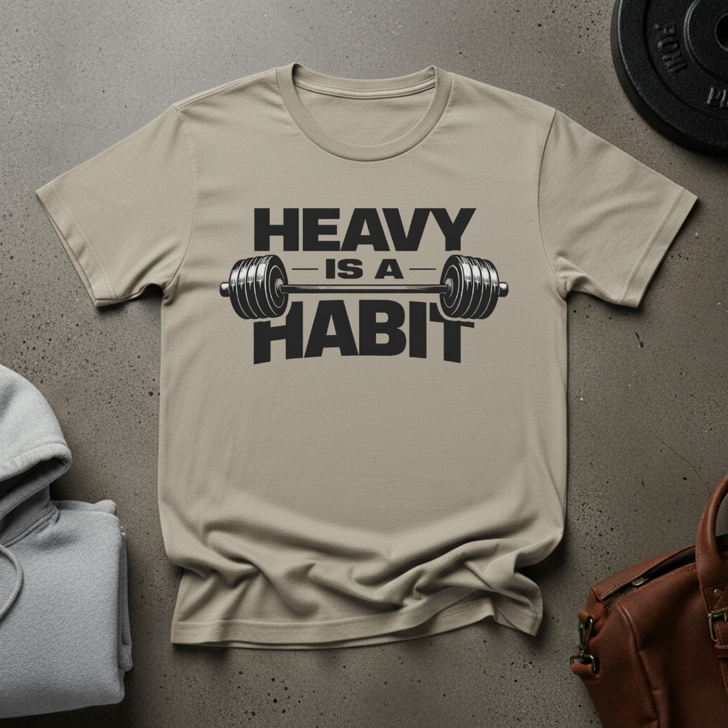 Heavy Is a Habit Gym T-Shirt