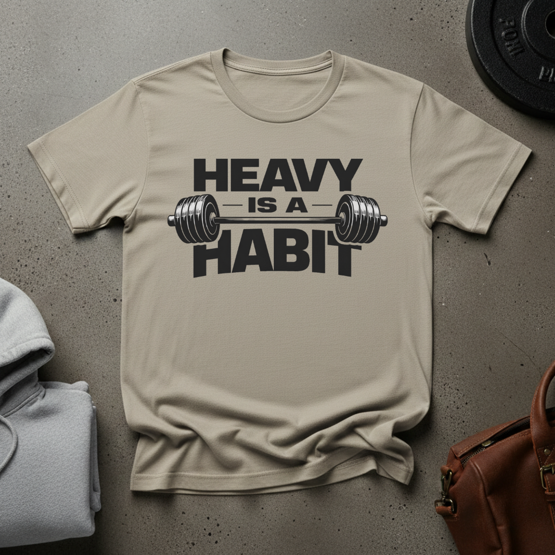 Heavy Is a Habit Gym T-Shirt
