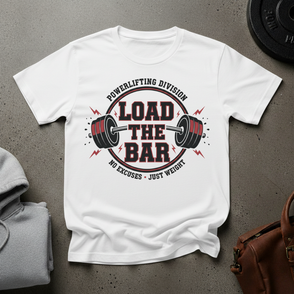 Load the Bar Gym T-Shirt