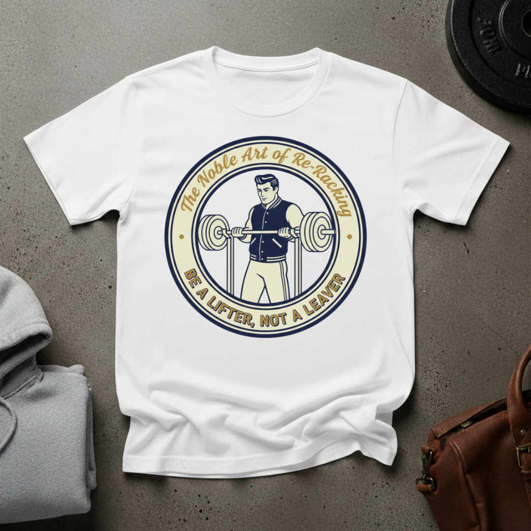 The Noble Art of Re-Racking T-Shirt