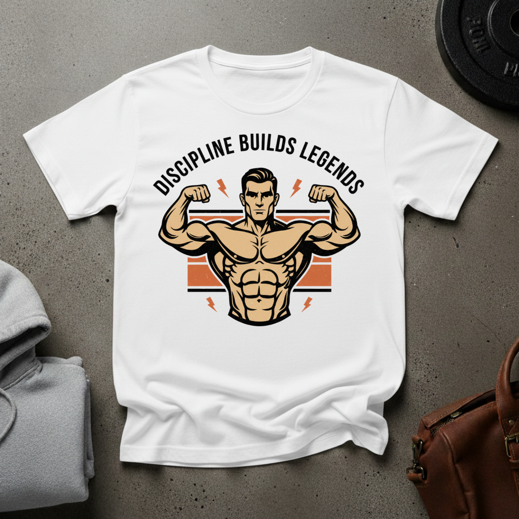 Discipline Builds Legends T-Shirt
